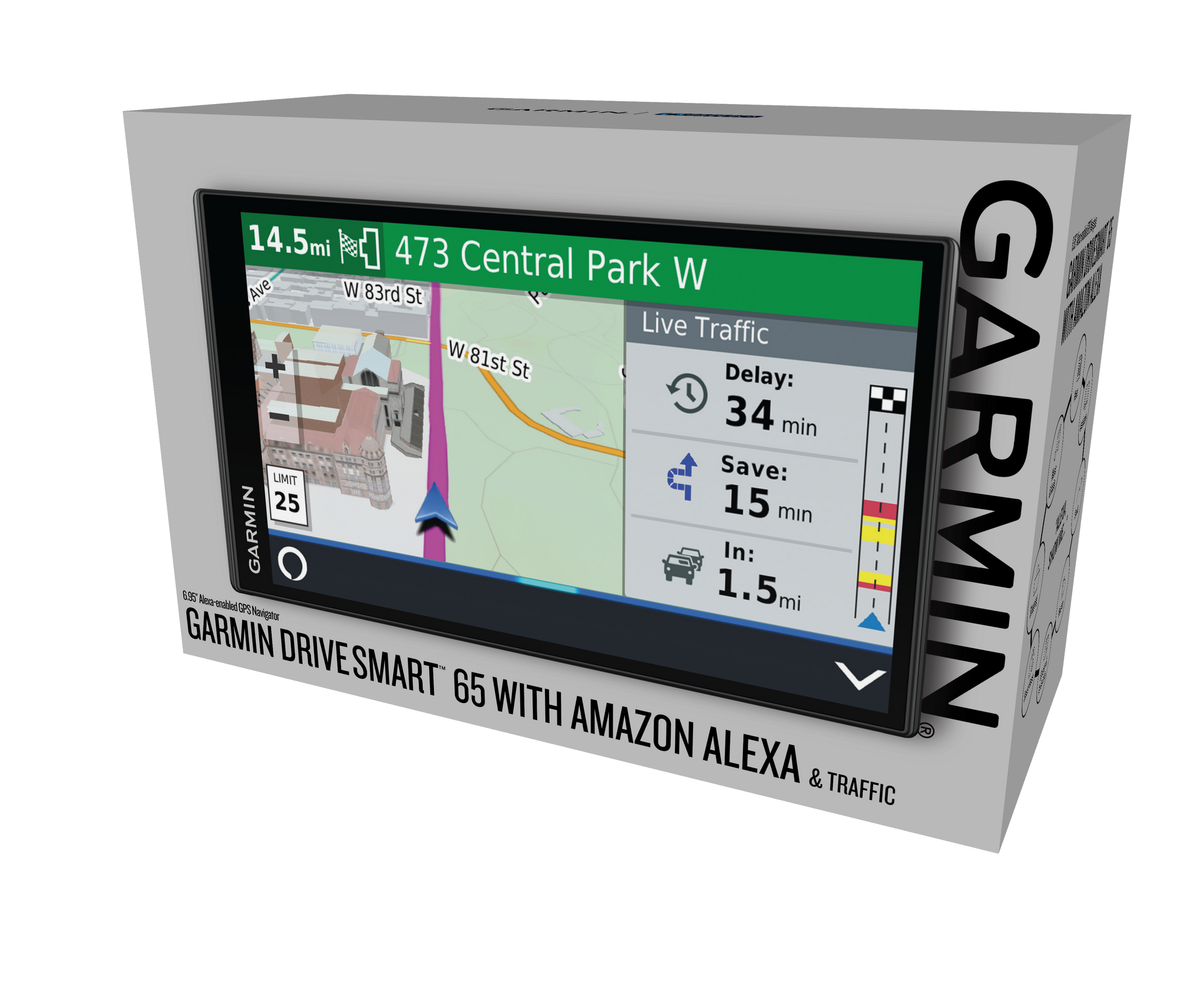 Garmin DriveSmart™ 65 with Amazon Alexa